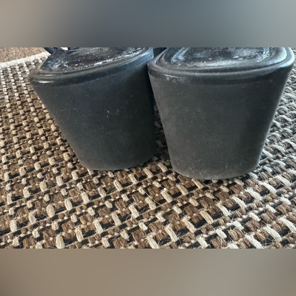 [Donald J. Pliner] Black Mesh Platform Sandals Sz: 8. - Picture 9 of 10